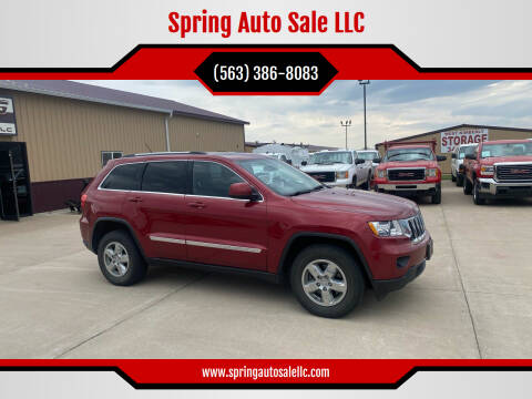2012 Jeep Grand Cherokee for sale at Spring Auto Sale LLC in Davenport IA