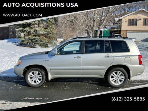 2007 Toyota Highlander Hybrid for sale at AUTO ACQUISITIONS USA in Eden Prairie MN