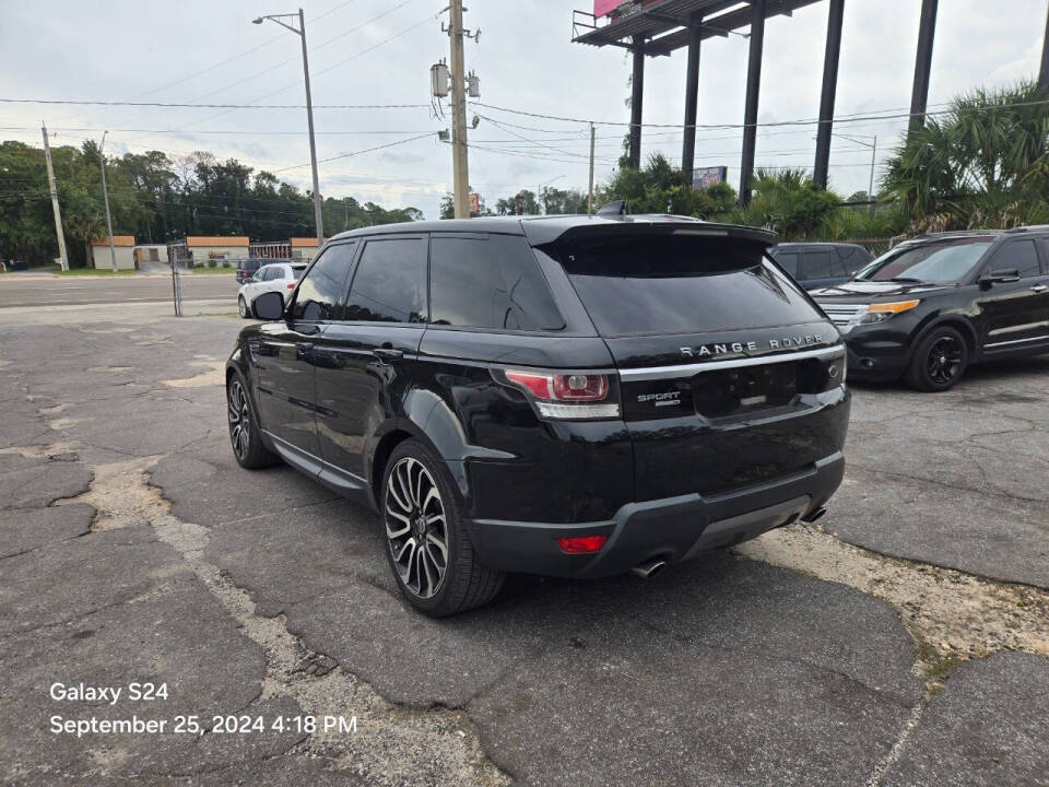 2017 Land Rover Range Rover Sport for sale at PC Auto Sales LLC in Jacksonville, FL