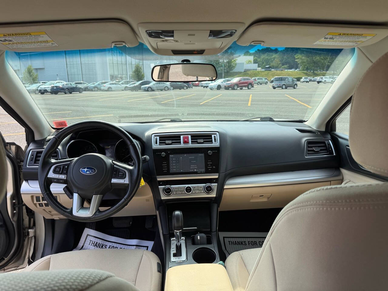 2015 Subaru Outback for sale at Mohawk Motorcar Company in West Sand Lake, NY