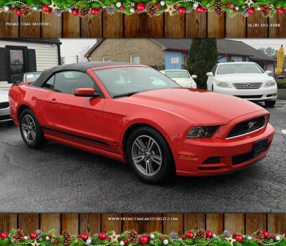 2013 Ford Mustang for sale at Prime Time Motors in Marietta GA