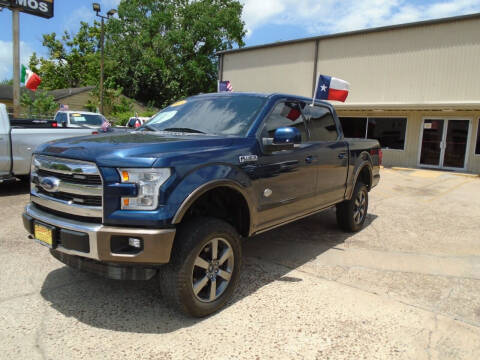 2015 Ford F-150 for sale at Campos Trucks & SUVs, Inc. in Houston TX