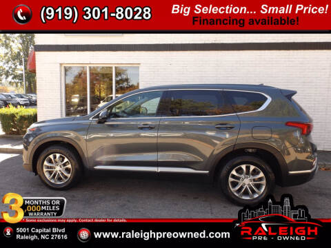 2020 Hyundai Santa Fe for sale at Raleigh Pre-Owned in Raleigh NC