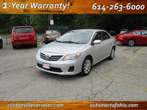 2013 Toyota Corolla for sale at Clintonville Car Sales - AutoMart of Ohio in Columbus OH