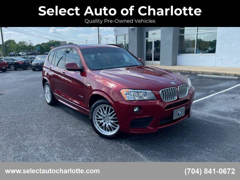 2014 BMW X3 for sale at Select Auto of Charlotte in Matthews NC
