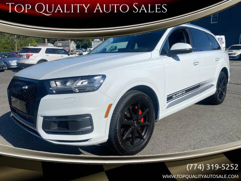 2019 Audi Q7 for sale at Top Quality Auto Sales in Westport MA