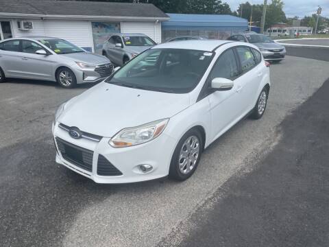 2012 Ford Focus for sale at U FIRST AUTO SALES LLC in East Wareham MA