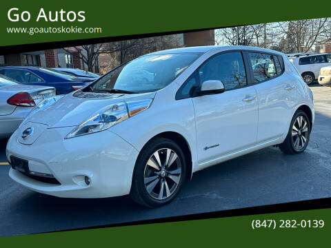2015 Nissan LEAF for sale at Go Autos in Skokie IL