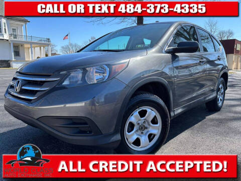 2013 Honda CR-V for sale at World Class Auto Exchange in Lansdowne PA