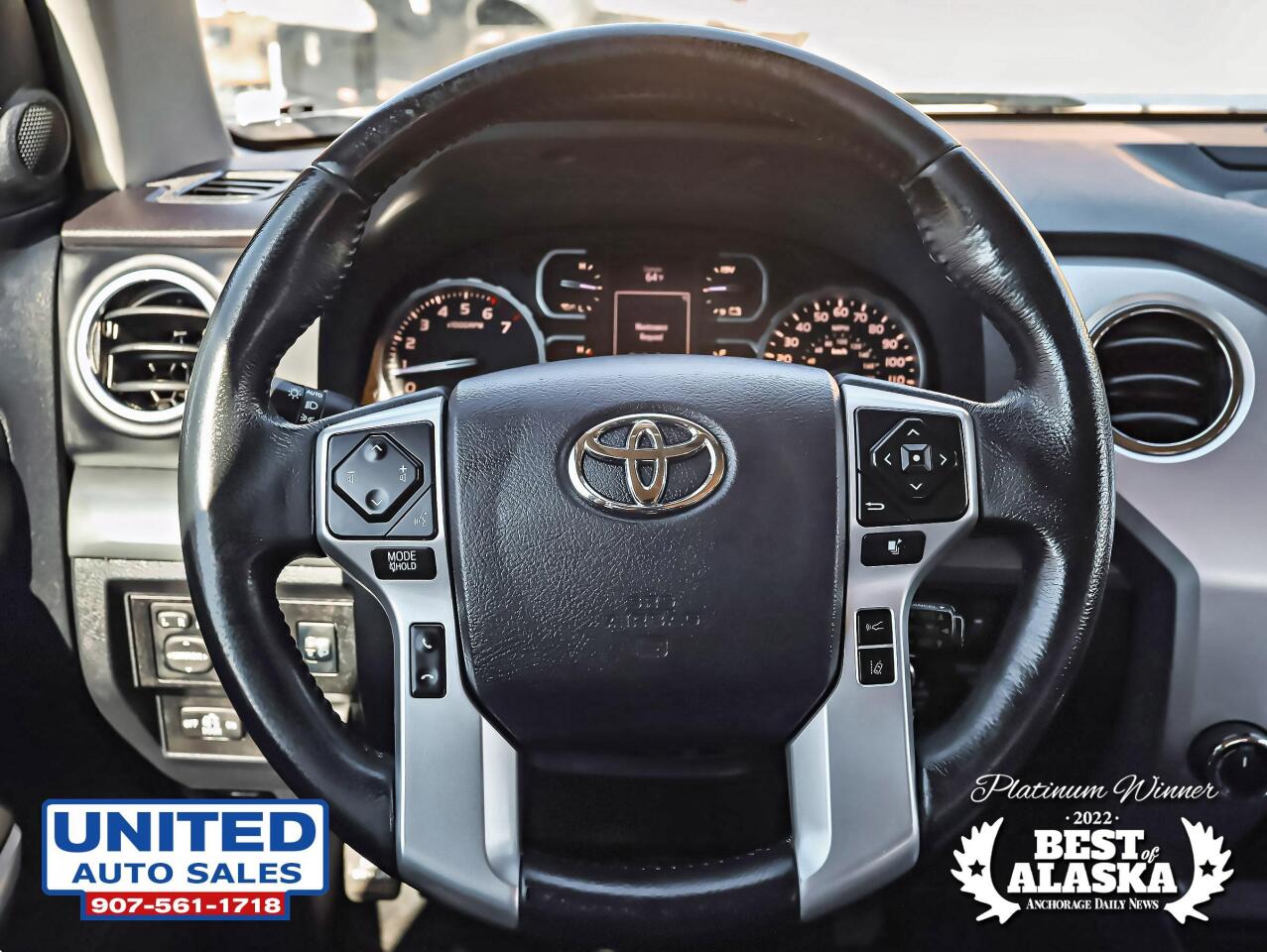 2019 Toyota Tundra Platinum 4x4 4dr CrewMax Cab Pickup SB (5.7L V8) 50