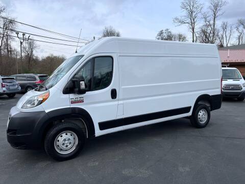 2020 RAM ProMaster for sale at Twin Rocks Auto Sales LLC in Uniontown PA