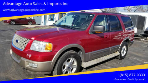 2004 Ford Expedition for sale at Advantage Auto Sales & Imports Inc in Loves Park IL