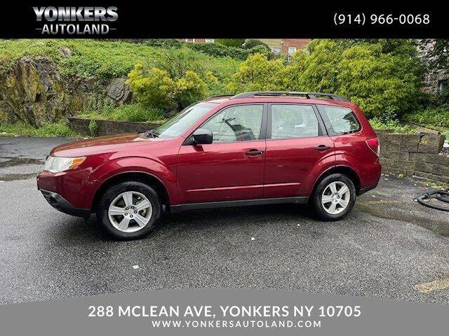2012 Subaru Forester for sale at Yonkers Autoland in Yonkers NY