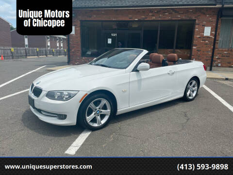 2013 BMW 3 Series for sale at Unique Motors of Chicopee in Chicopee MA
