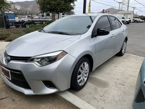 2016 Toyota Corolla for sale at Los Compadres Auto Sales in Riverside CA