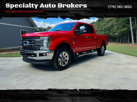 2017 Ford F-250 Super Duty for sale at Specialty Auto Brokers in Cartersville GA