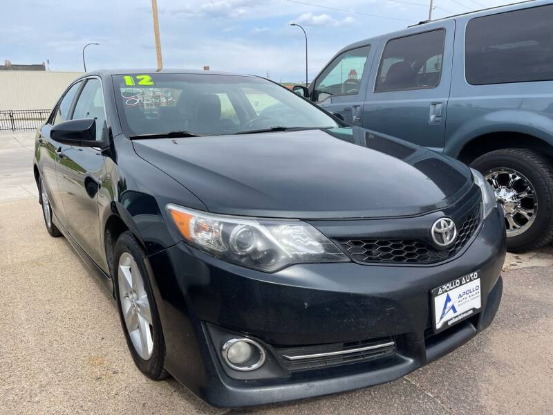 2012 Toyota Camry for sale at Apollo Auto Sales LLC in Sioux City IA