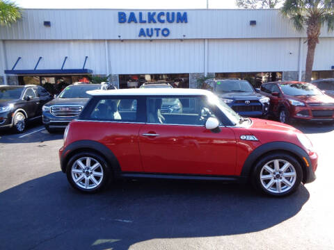 2012 MINI Cooper Hardtop for sale at BALKCUM AUTO INC in Wilmington NC