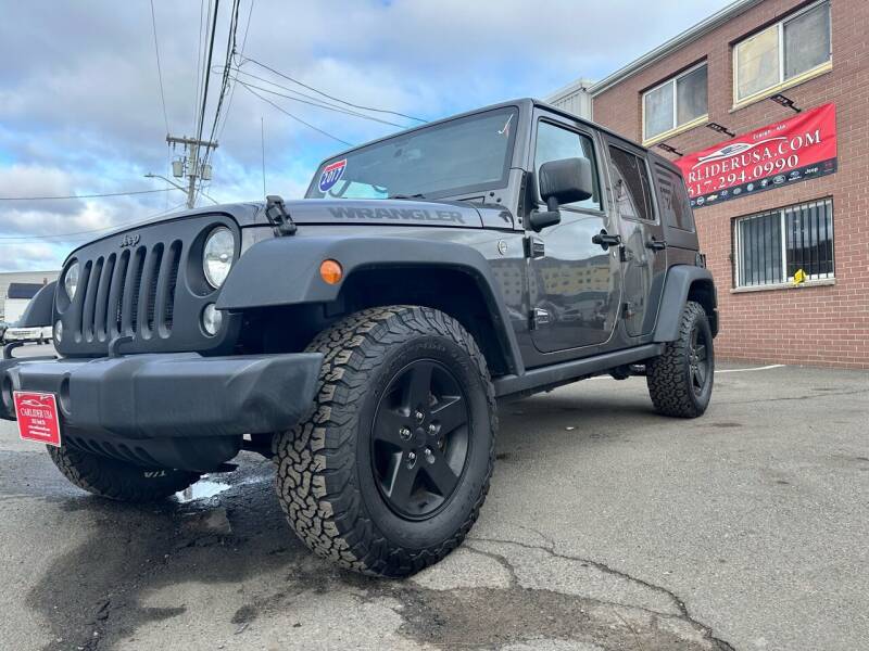 2017 Jeep Wrangler Unlimited for sale at Carlider USA in Everett MA