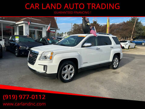 2016 GMC Terrain for sale at CAR LAND  AUTO TRADING in Raleigh NC