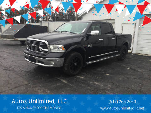 2016 RAM 1500 for sale at Autos Unlimited, LLC in Adrian MI