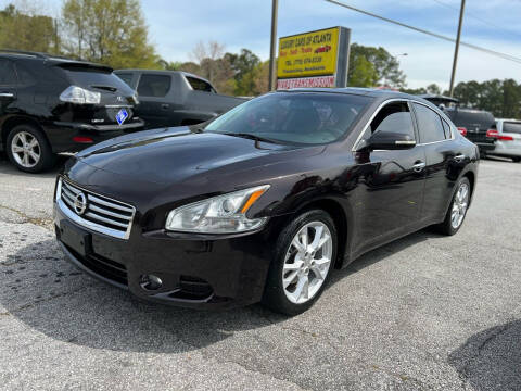 2012 Nissan Maxima for sale at Luxury Cars of Atlanta in Snellville GA