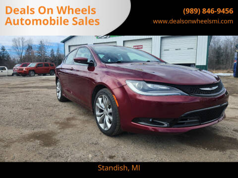 2016 Chrysler 200 for sale at Deals On Wheels Automobile Sales in Standish MI