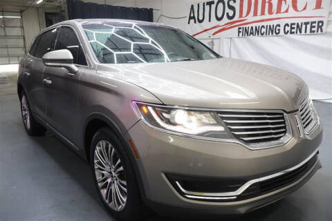 2017 Lincoln MKX for sale at AUTOS DIRECT OF FREDERICKSBURG in Fredericksburg VA