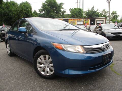 2012 Honda Civic for sale at Unlimited Auto Sales Inc. in Mount Sinai NY