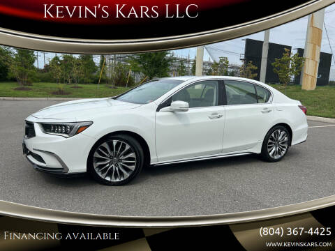 2018 Acura RLX for sale at Kevin's Kars LLC in Richmond VA