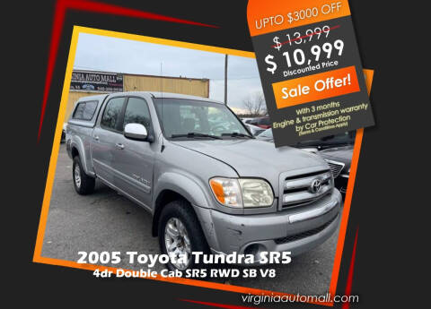 2005 Toyota Tundra for sale at Virginia Auto Mall in Woodford VA