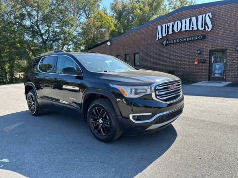 2019 GMC Acadia for sale at Autohaus of Greensboro in Greensboro NC