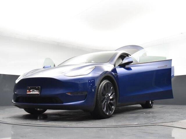 Dk. Blue 2022 Tesla Model Y Performance AWD Performance 4dr Crossover 28