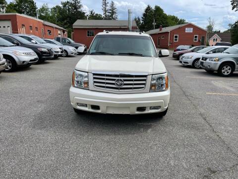 2003 Cadillac Escalade for sale at MME Auto Sales in Derry NH