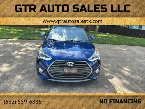 2016 Hyundai Veloster for sale at GTR Auto Sales LLC in Haltom City TX