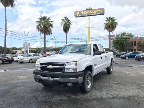 2007 Chevrolet Silverado 2500HD Classic for sale at A MOTORS SALES AND FINANCE - 5630 San Pedro Ave in San Antonio TX