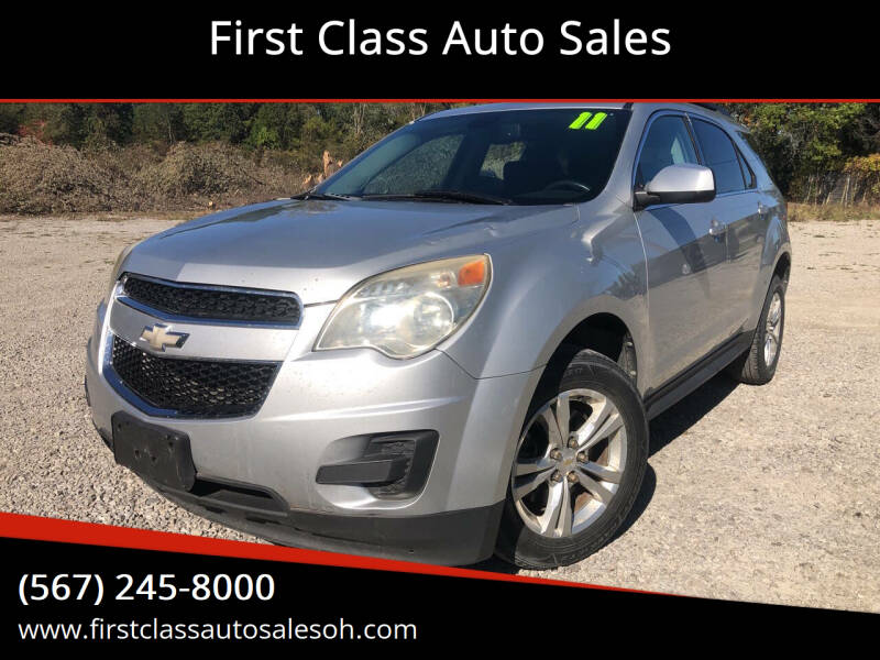 2011 Chevrolet Equinox for sale at First Class Auto Sales in Fostoria OH