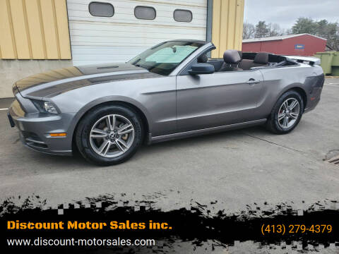 2014 Ford Mustang for sale at Discount Motor Sales inc. in Ludlow MA