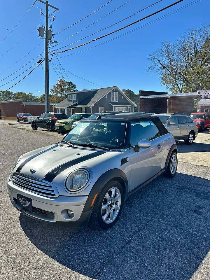 2010 MINI Cooper for sale at A1 Classic Motor Inc in Fuquay Varina, NC