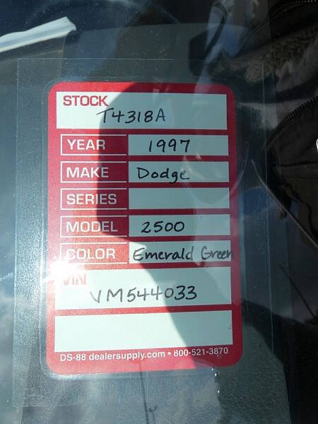 1997 Dodge Ram 2500