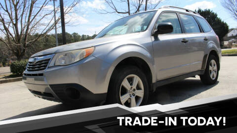 2010 Subaru Forester for sale at NORCROSS MOTORSPORTS in Norcross GA
