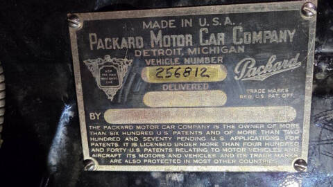 1929 Packard 633 Standard 8 Runabout