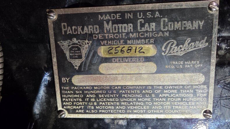 1929 Packard 633 Standard 8 Runabout