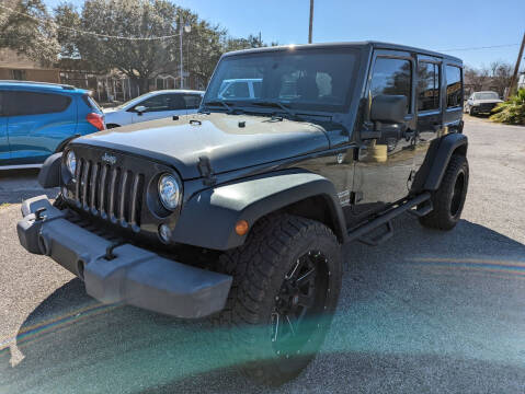 2017 Jeep Wrangler Unlimited for sale at RICKY'S AUTOPLEX in San Antonio TX