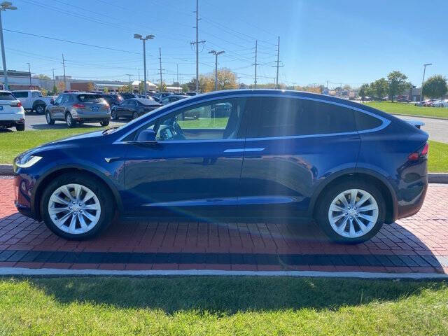 Used 2020 Tesla Model X Long Range Plus with VIN 5YJXCBE25LF299003 for sale in Schererville, IN