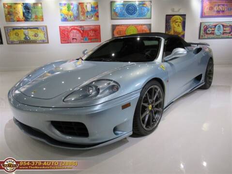 2003 Ferrari 360 Spider for sale at The New Auto Toy Store in Fort Lauderdale FL