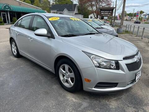 2014 Chevrolet Cruze for sale at Winthrop St Motors Inc in Taunton MA