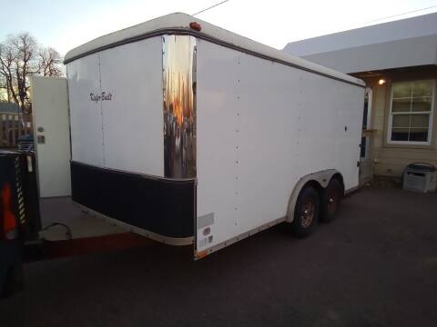 2001 Kiefer 7x14 Enclosed Trailer for sale at World Wide Automotive in Sioux Falls SD