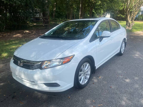 2012 Honda Civic for sale at Battleground Collision Center And Auto Sales LLC. in Kings Mountain NC