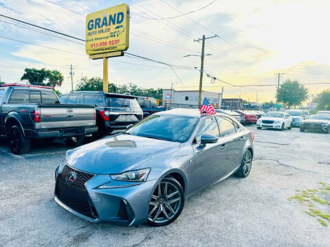 2019 Lexus IS 300 for sale at Grand Auto Sales in Tampa FL